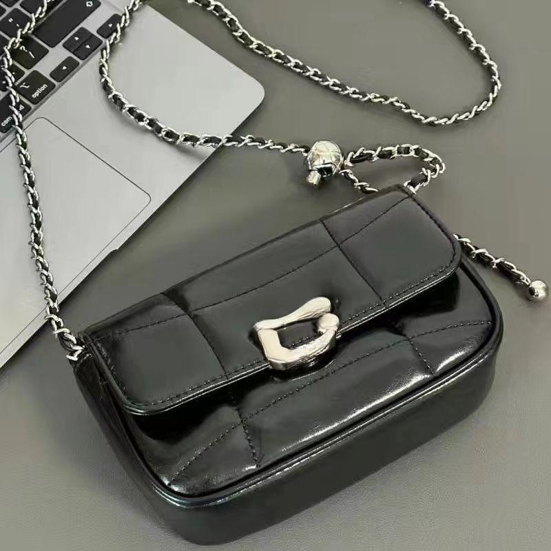 

Серебряная сумка женская Niche Design цепочка подмышечная сумка высокого качества сумка через плечо женская