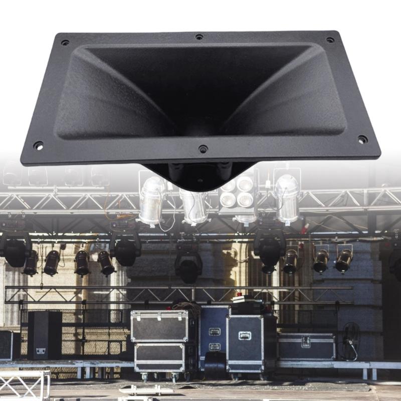Lightweight 295x145mm Plastic Speakers Horn For Enhanced Music Projection In Outdoor Event And Stage Performances