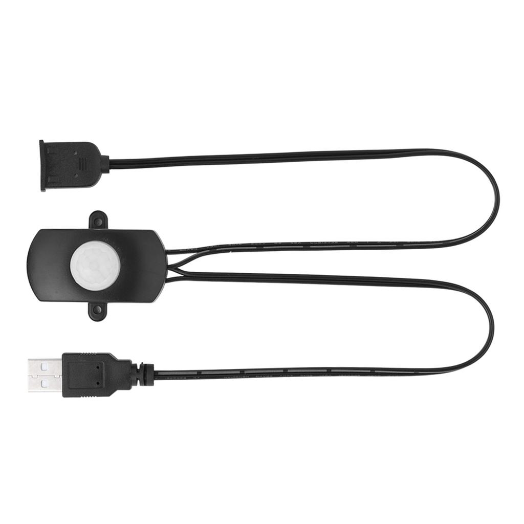 2A DC 5‑24V Mini PIR Infrarot Bewegungsmelder Detektor Automatischer Schalter LED Streifen USB Schnittstelle