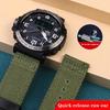 Cinturino di alta gamma in tela di nylon per Casio Serie PROTREK PRG-600YB PRG-650 PRW-6600 GA2000 Cinturino in silicone Braccialetto impermeabile