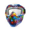 Motorcycle Goggles Face Shield Motorbike Face Shield Windproof Motocross Goggles Racing Helmet Protective Goggles Face Cover