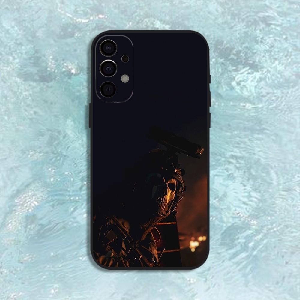C-COD Call Of D-Duty Ghost Phone Case For Samsung S25,S24,S21,S22,S23,S30,Ultra,S20,Plus,Fe,Lite,Note,10,9,5G Black Cover