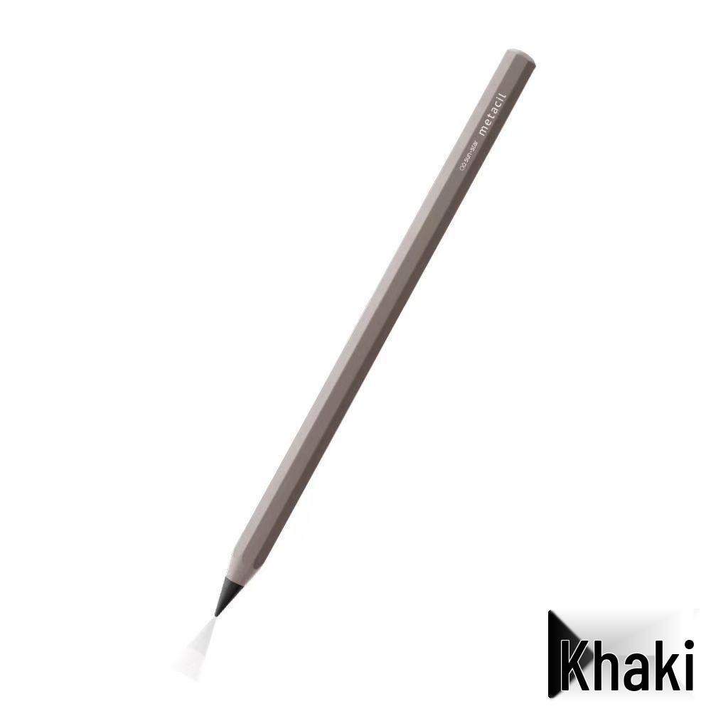 Eternal Mechanical Pencil - No Sharpening Needed, Never Runs Out, Ideal for First Grade Students, Metacil Black Tech