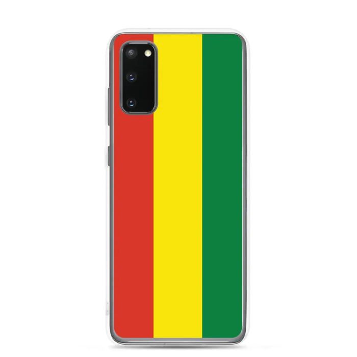 Coque Téléphone - Samsung - Galaxy S20 Plus - Drapeau Bolivie - Souple - Multicolore
