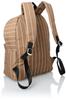 League Striped Backpack Mets Camel Width 31cm Height 41cm Depth 22cm [Major Baseball] MT-MBBK175