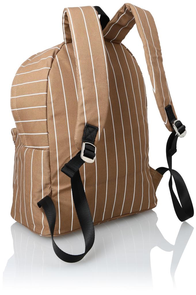 League Striped Backpack Mets Camel Width 31cm Height 41cm Depth 22cm [Major Baseball] MT-MBBK175
