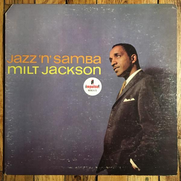 

LP Record MILT JACKSON Jazz n Samba AS70 ABC IMPULSE 1974 US Jazz Used