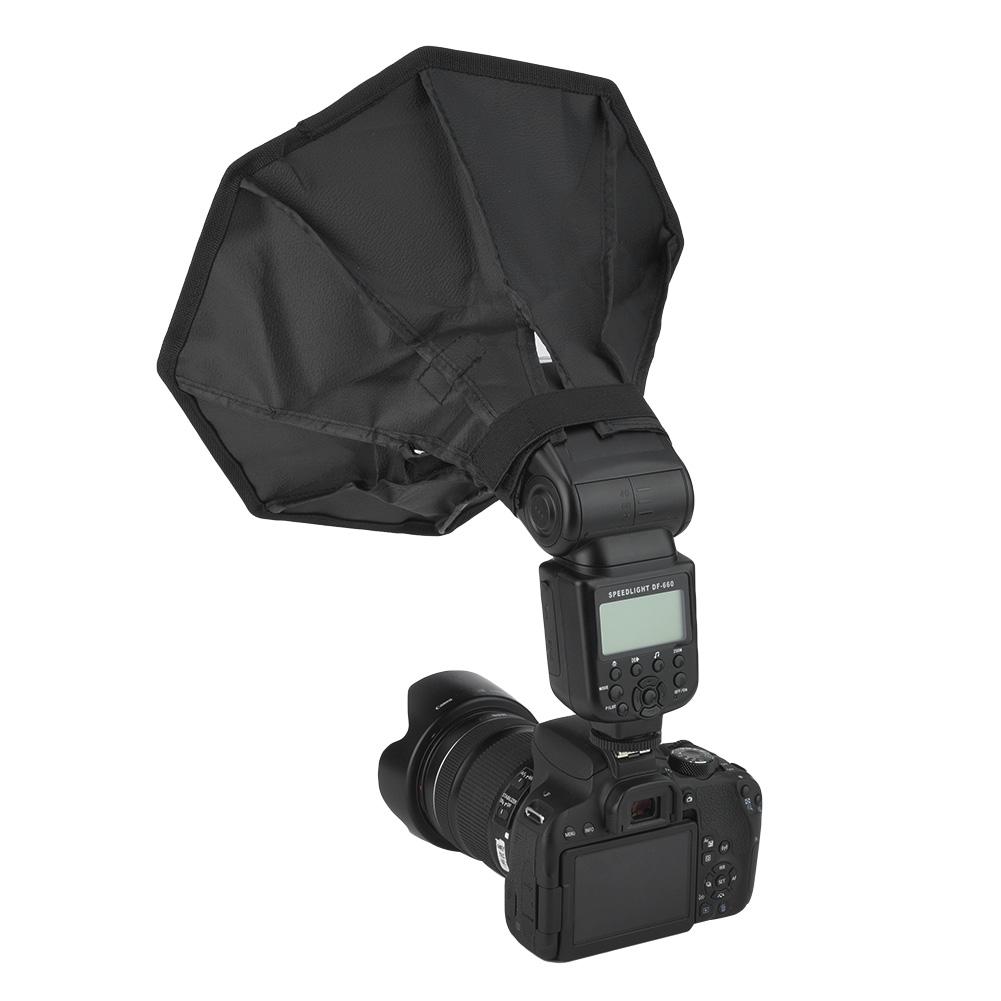 30cm Universal Mini Portable Softbox Diffuser for Flash Speedlite Speedlight