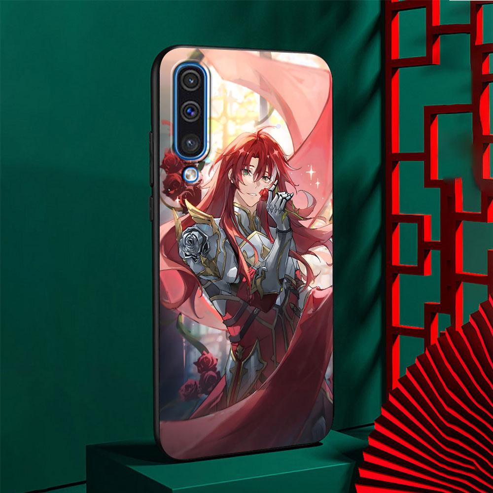 Honkai Star Rail Argenti Case do Samsung Galaxy A70 A70s A20e A02s A30s A50s A10 A20s A20 A30 A50 A03s TPU Czarny pokrowiec na telefon