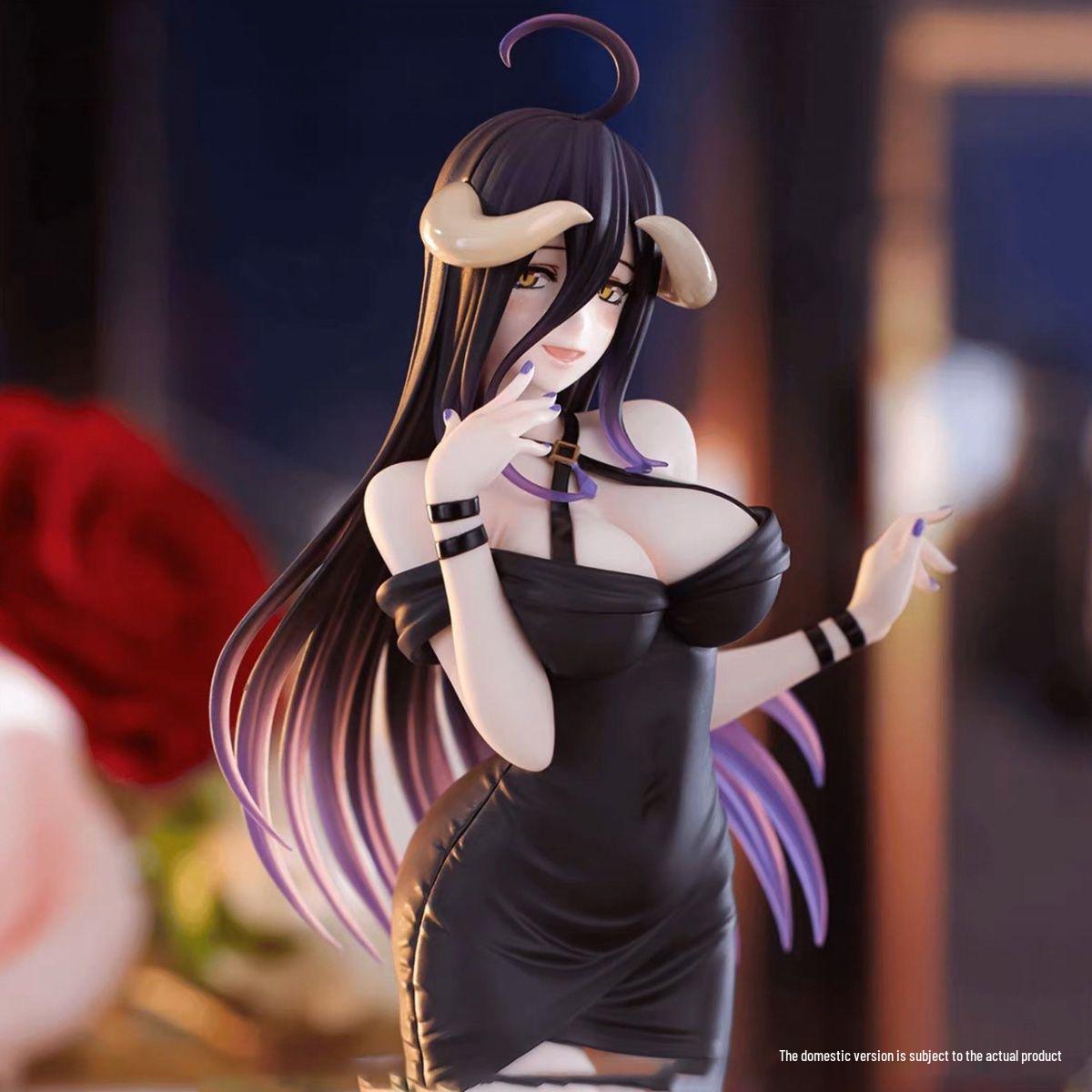 

Albedo Miniskirt Figure - Overlord Anime Bishoujo Model Figurine
