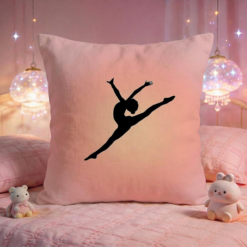 Rhythm Dance Steps Cushion Cover Premium Comfort Reversible Pillow Cove Two In One Design for Any Room Car Interior