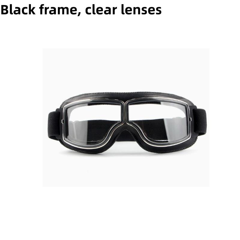 Retro Helmet Goggles For Motorcycle Universal Motocross Glasses With Breathable Hole Sunglasses Accessories Motorcycle Glasses