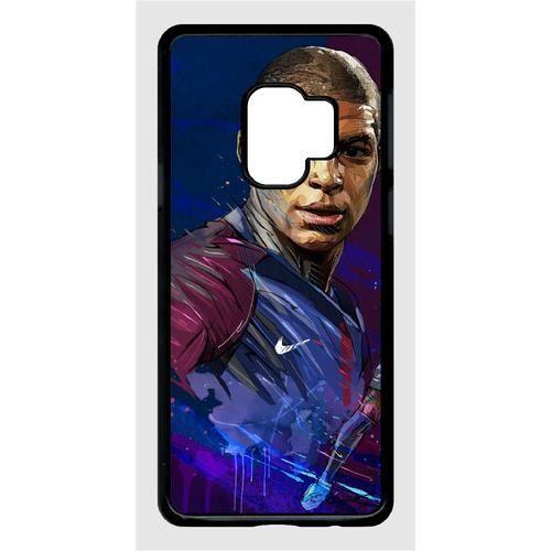 Coque pour smartphone - Plastique - Noir Samsung Galaxy S9 MBAPPE AU CRAYON