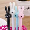 24pcs Cartoon Rabbit Shape Neutral Pen Cute Learning Stationery Office Water-Based Signature Pen Fun Birthday Gifts,Graduation Season Back To School