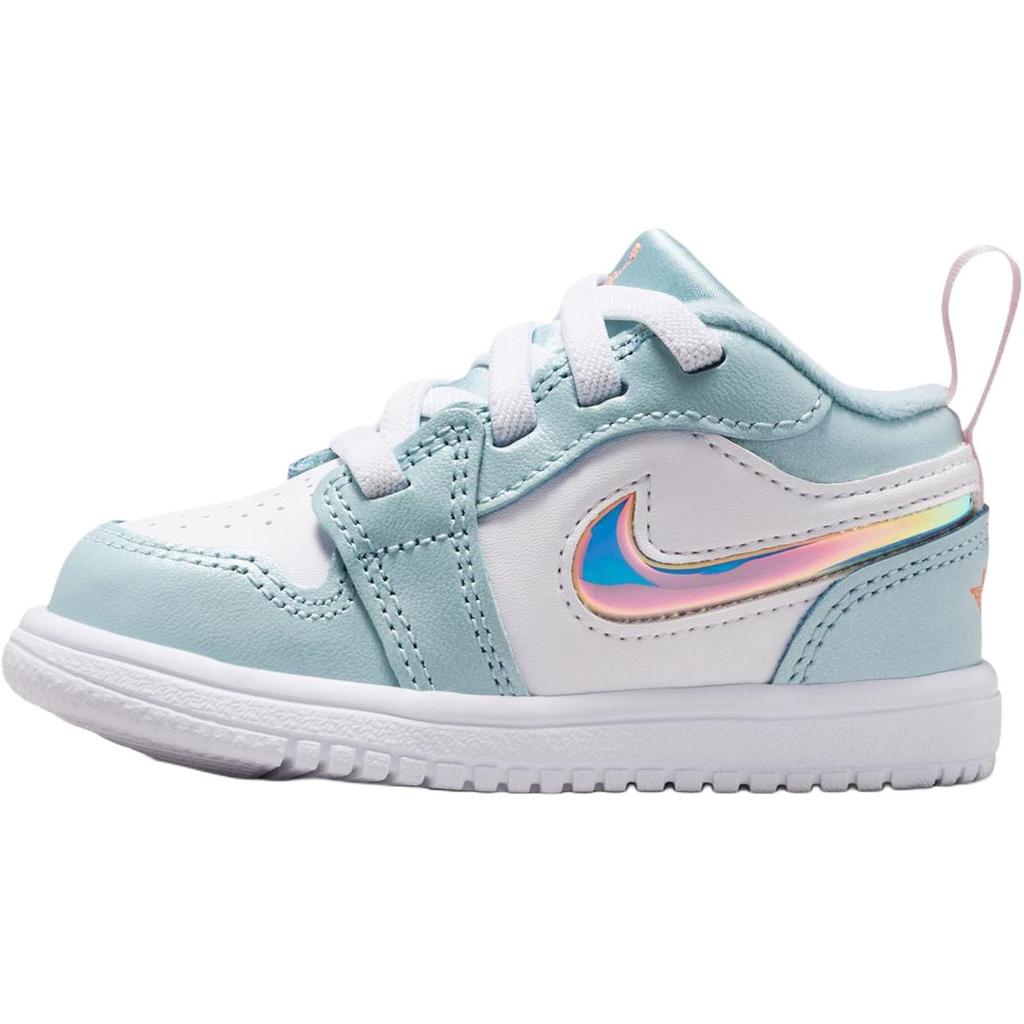 New Jordan 1 Low top Toddler Shoes Ocean Blue Infant And Toddler HV4307-400