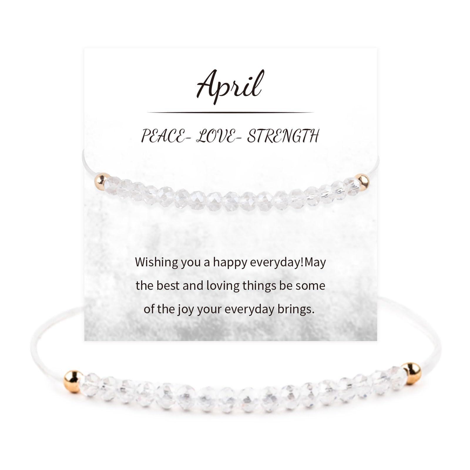 Corner Cut Rhombus Bead Bracelet Natural Chalcedony December Birthday Stone Bracelet Corner Cut Garnet Birthday Stone Bracelet