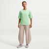Nike 24.7 T Shirts Women's Green Crew Neck