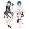 Game Genshin Impact Xingqiu Cosplay Pillow Case Dakimakura Peachskin Xingqiu 2-Side Hugging Body Throw Cushion Pillow Cover Case