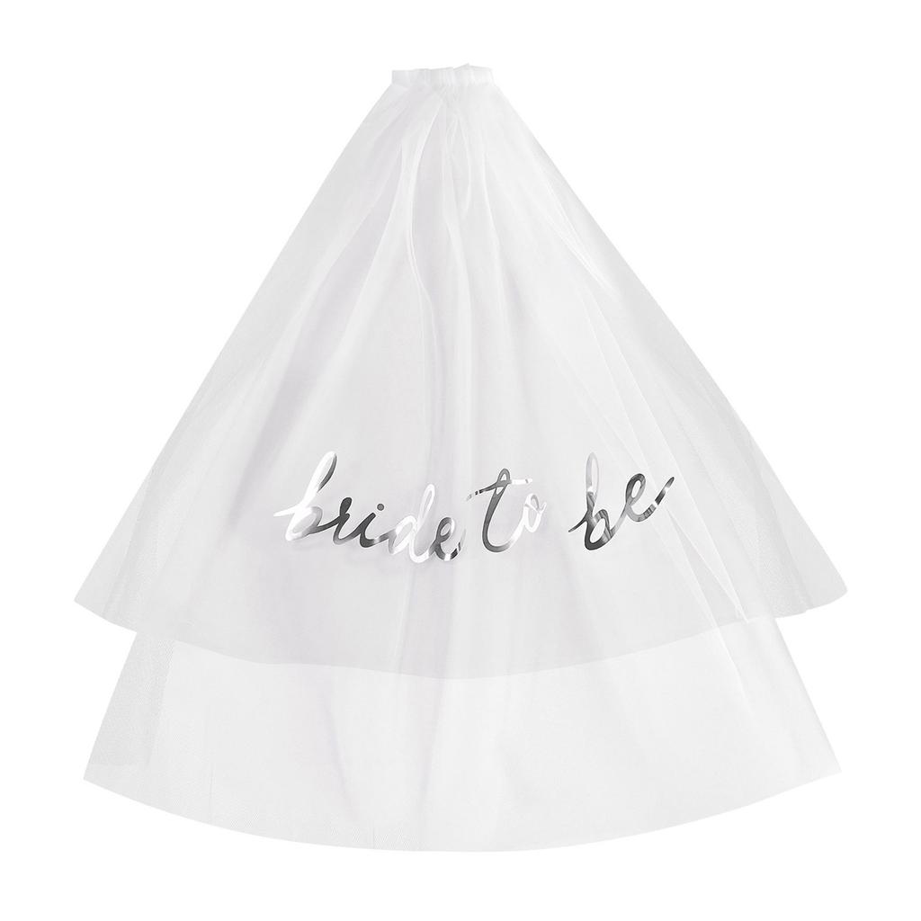 Romantic Double Layered Veil With Lace Trim Hair Ornament Hairpiece For Brides And Bridesmaids In Various Wedding Themes