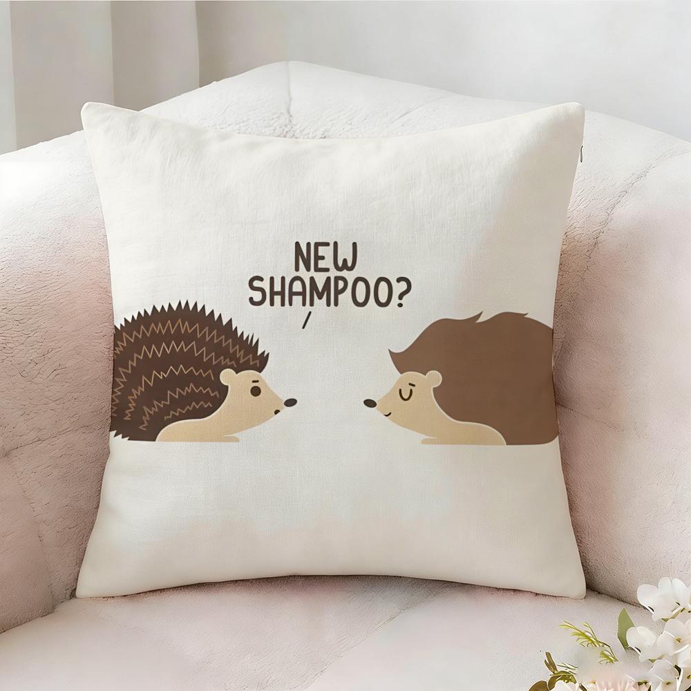Cartoon Fun Patterns For Toddlers Pillow Case Pillowcase Doublesided Printed Sofa Cushion Bedroom Headboard Pillow