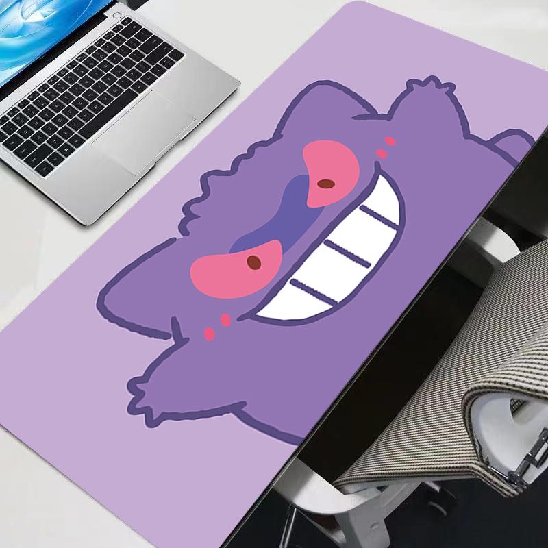 Mouse Pads Kawaii G-gengar Gaming Accessories PC Computer Mouse Padss Keyboard Gamer Desk Mat alfombrilla xxl Mousepad