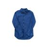 Polo Solid Color Pony Embroidered Single-Breasted Casual Long Sleeve Shirt Men Shirts Dark-Blue 710634467-007