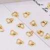 10pc DIY Jewelry Accessories Heart-shaped Peach Heart Lobster Clasp Necklace Clasp Necklace Bracelet Extension Link Clasp Accessories