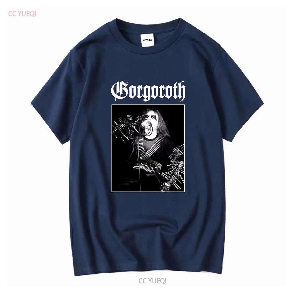 Gorgoroth The Sin Of T Shirt Cotton Black S To 5xl Md1469 Long Or Short Sleeves Vintage Washed Casual Unisex Slightly Homme