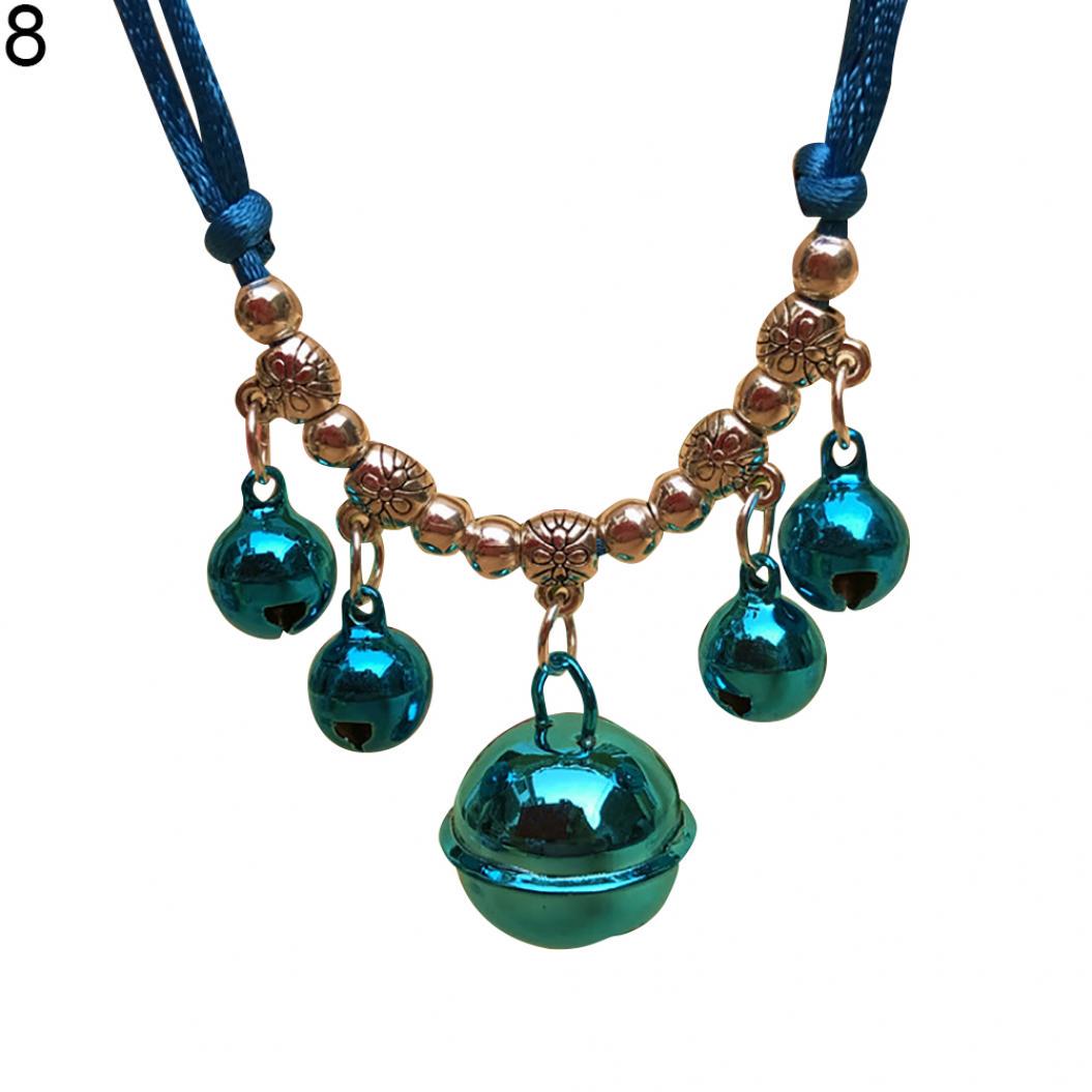 

Pet Party Dog Cat Multi-Bells, кулон, нашийник, намисто, прикраса для шиї M світло-синій колір