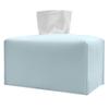Tissue Box Cover Refined Pu Leather Foldable Tissue Box Holder - Decorative Holder/Organizer For Bathroom Vanity Countertop