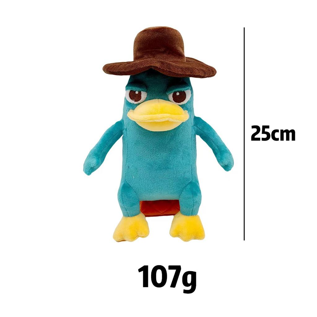 Perry plyšové hračky Platypus plyšák OWCA Tajná služba Roztomilé zvířátko Hloupý a roztomilý výraz jako dárek
