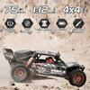 WLtoys 124016(V2) Fast RC Car, 1/12 Brushless RC Car with Independent ESC for Adults, 75km/h, Suitable for Outdoors and Gifts