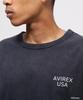 Avirex Collection FANTASIA MICKEY MOUSE FILM POSTER T-SHIRT, Men's XL, 410mm, Charcoal, 783-5234020