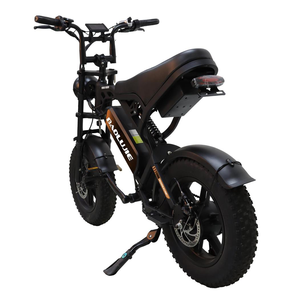 BAOLUJIE F2 ElectricBicycle Adults 500W  Brushless Motor 48V 13Ah Lithium Battery Ideal for Urban Commutes  Daily Errands