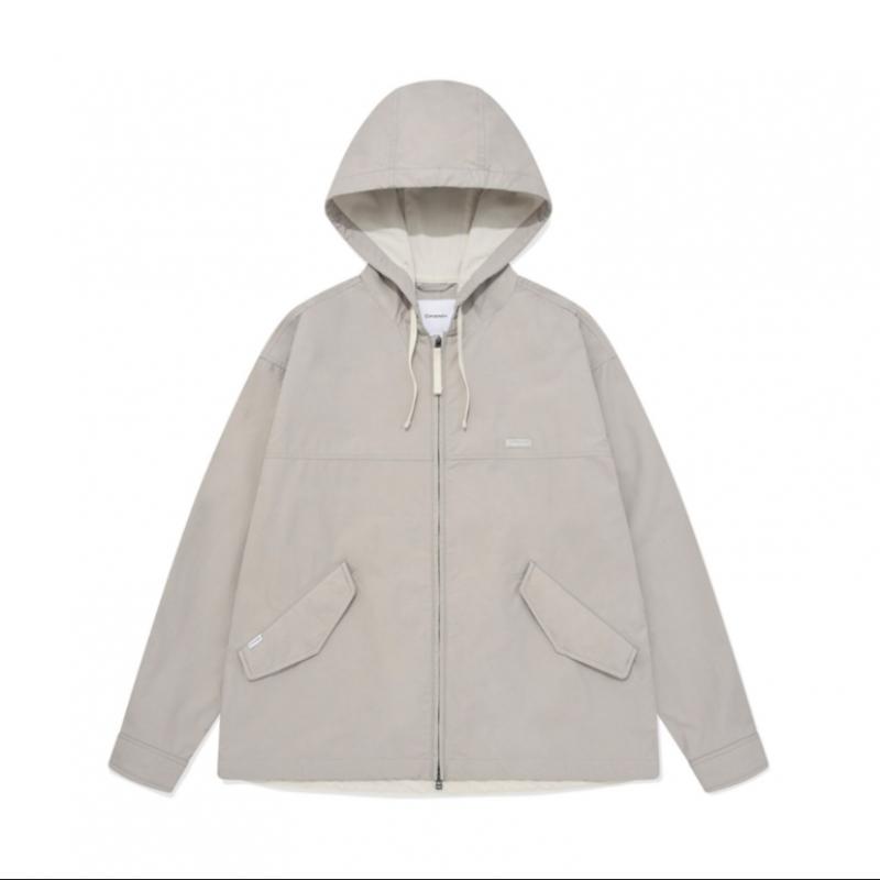 Covernot Cotton Hoodie Jacket Co2301jk02 Be Lg Bk