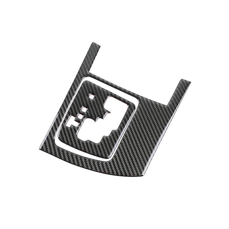 For Mazda 3 Axela 2010 2011 2012 2013 Carbon Fiber Car Styling Interior Gear Shift Panel Cover Frame Trim Sticker LHD/RHD