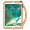 For iPad 9.7-inch (2018)/(2017) Silicone Case with Handle 360 Degree Rotating Kickstand Protective Cover Capybara Pattern
