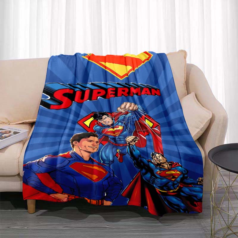 2026 New Superman Character Poster Blanket, Comfortable Home Blanket, Ideal Gift for Fans.
