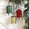 Exquisite Christmas Bell Pendant Creative Metal Hanging Bells Christams Cow Bells  Home Door Decor