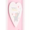 Celebrations Hello Baby Thank Heaven Little Girls Heart Framed Plaque