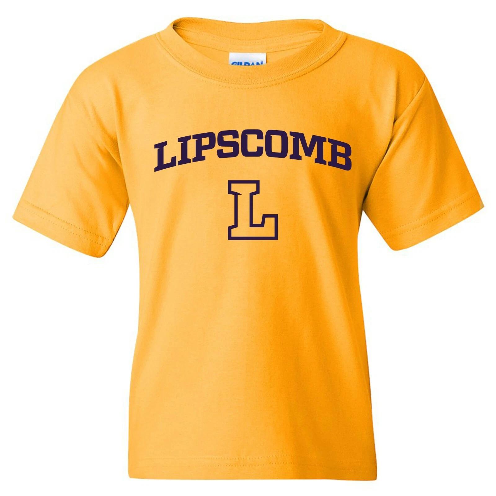 Lipscomb Bisons Arch Logo Licensed Unisex Youth T-Shirt - Gold M