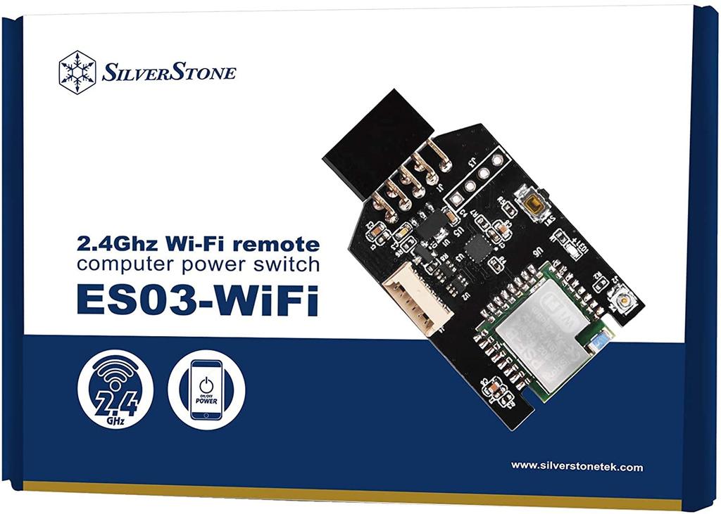 SilverStone 2.4Ghz Wi-Fi Remote Computer Power Switch SST-ES03-WIFI [Official Japanese Distributor]