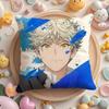 Blue P-Period Cushion Cover Home & Car Multi-Scene Pillow Cover - Reversible, Soft & Durable for Daily Use