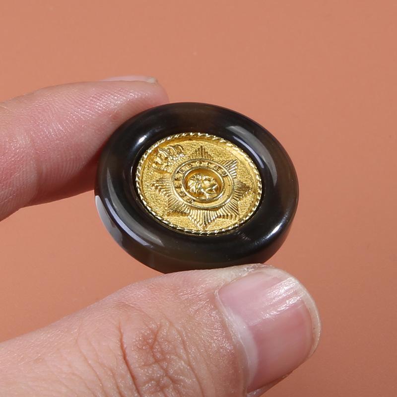 

Пуговицы в британском стиле Мужская и женская одежда Топы Куртки Костюмы Круглые пуговицы Аксессуары Универсальные Пальто Свитеры Маленькие пуговицы 4 #Coffee * 28L = 18.0 MM * Round