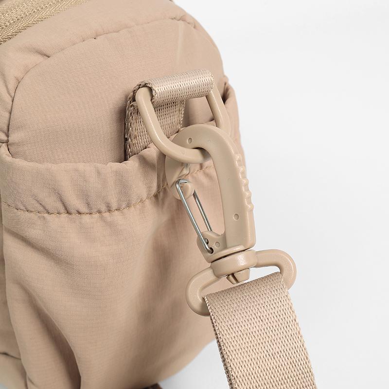 Large Capacity Shoulder Bag Solid Color Crossbody Bag