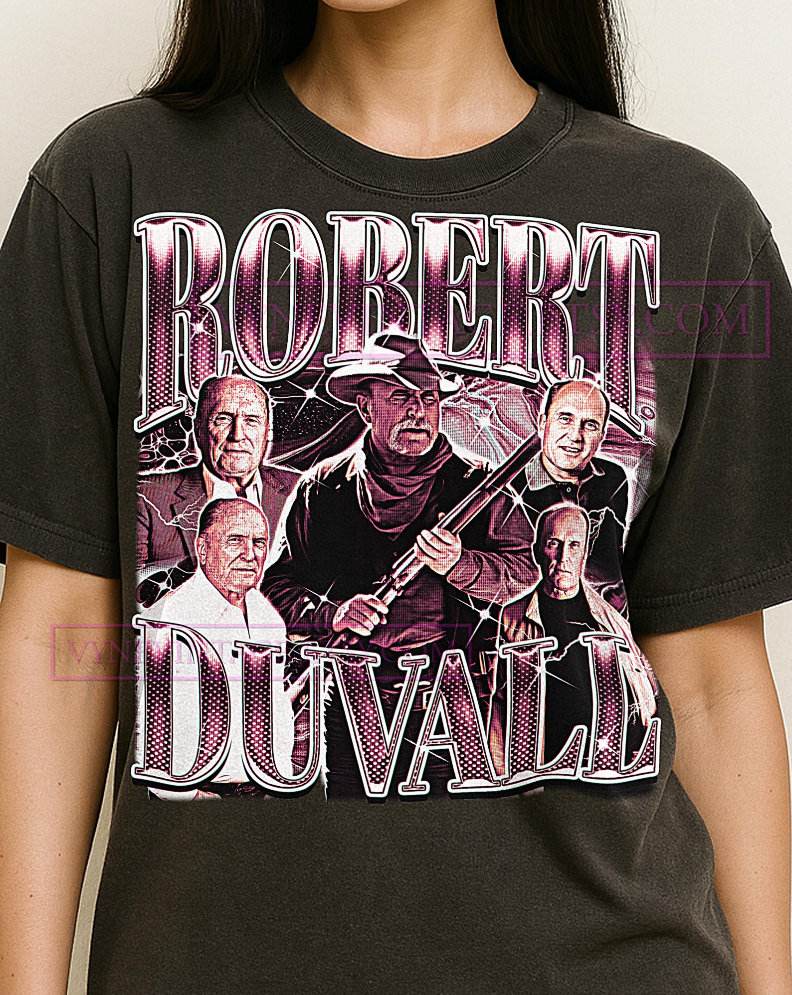 Robert Duvall Shirt, 90s Vintage Retro Bootleg Robert Duvall T-Shirt, Cinema Legend Graphic Tee, Classic Hollywood Fan Shirt M