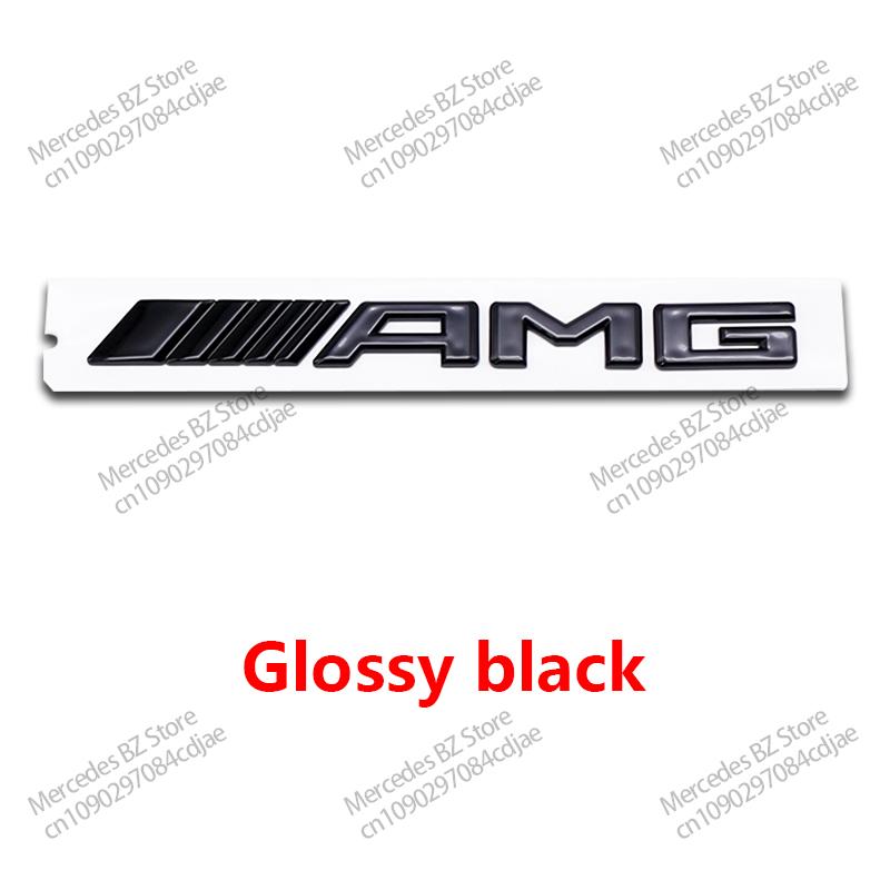 

New 3D ABS AMG Letter Badge Car Rear Trunk Emblem Sticker Decoration for Mercedes Benz W204 W205 W203 W211 W212 W213 W201 W210