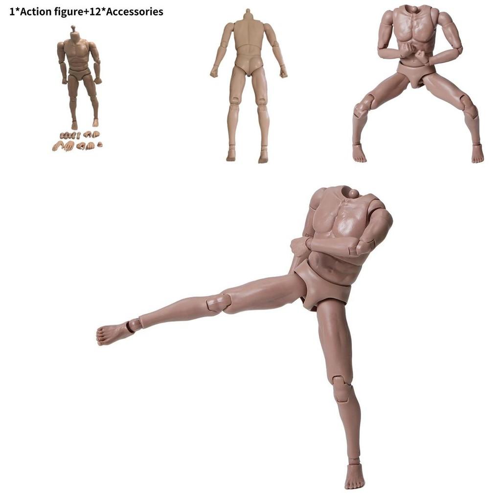Threeq 1/6 Scale Action Figure Body Model With Posable Features And Accessories For Collectors