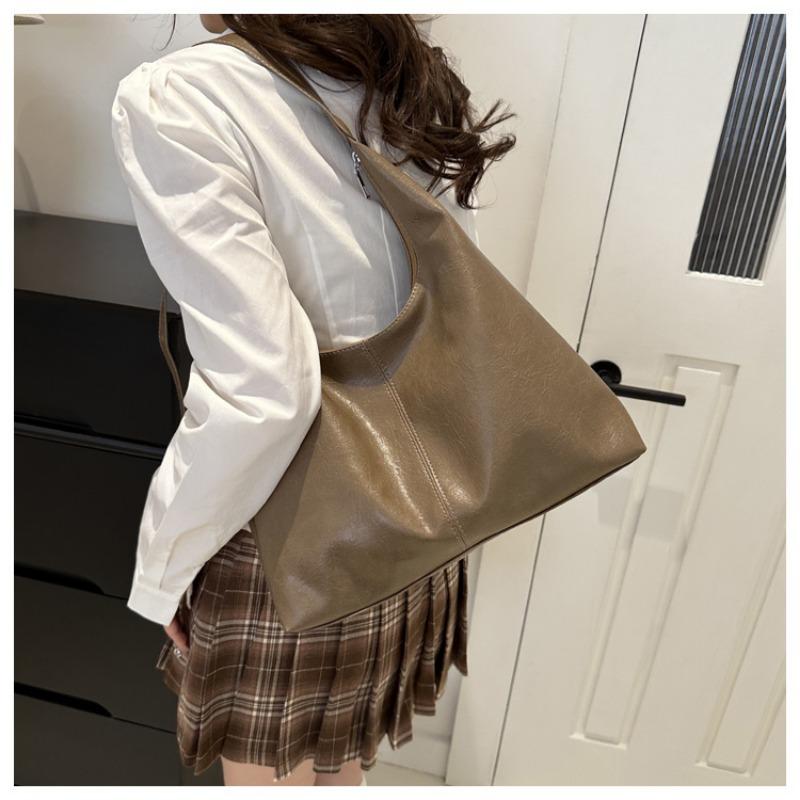 Niche Premium Commuter Tote Bag Spacious Student Class Shoulder Bag Minimalist Purse Crossbody Bag Women