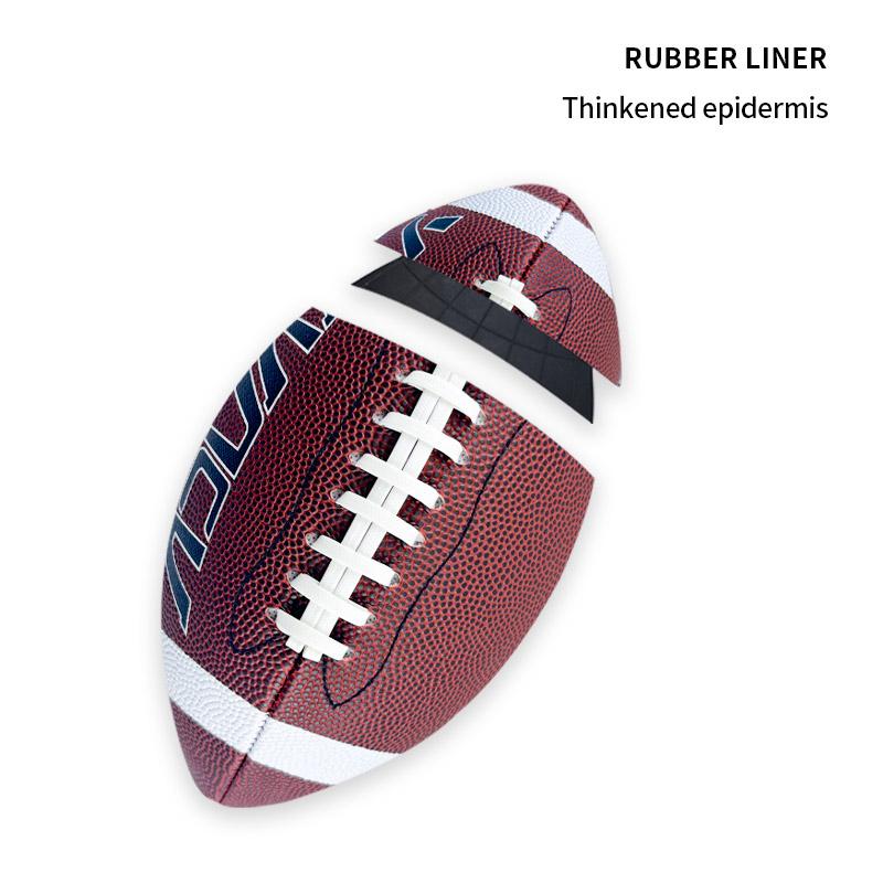 1pc Standard American Football For Youth And Adult Outdoor Sports Game Competition Training , Rugby Size 9 , 6 , 3